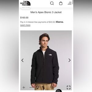 North Face Apex Bionic Jacket